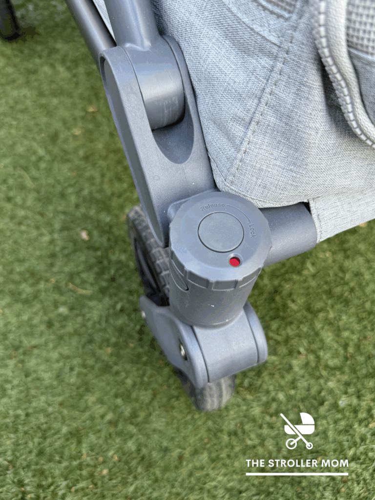 locking the front wheel