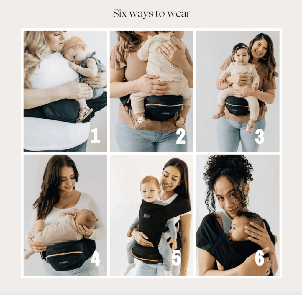 Tushbaby carry postions