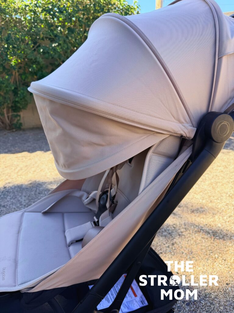 Bugaboo Butterfly 2 canopy being to close to child