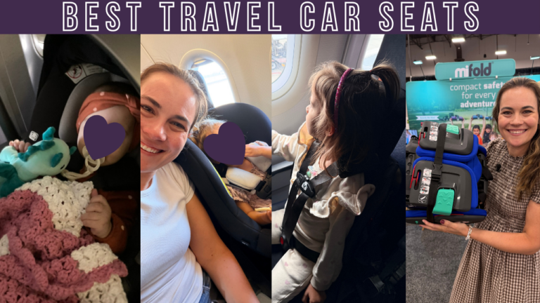 Top Car Seats for Air Travel: From a Mom of 3 and CPST