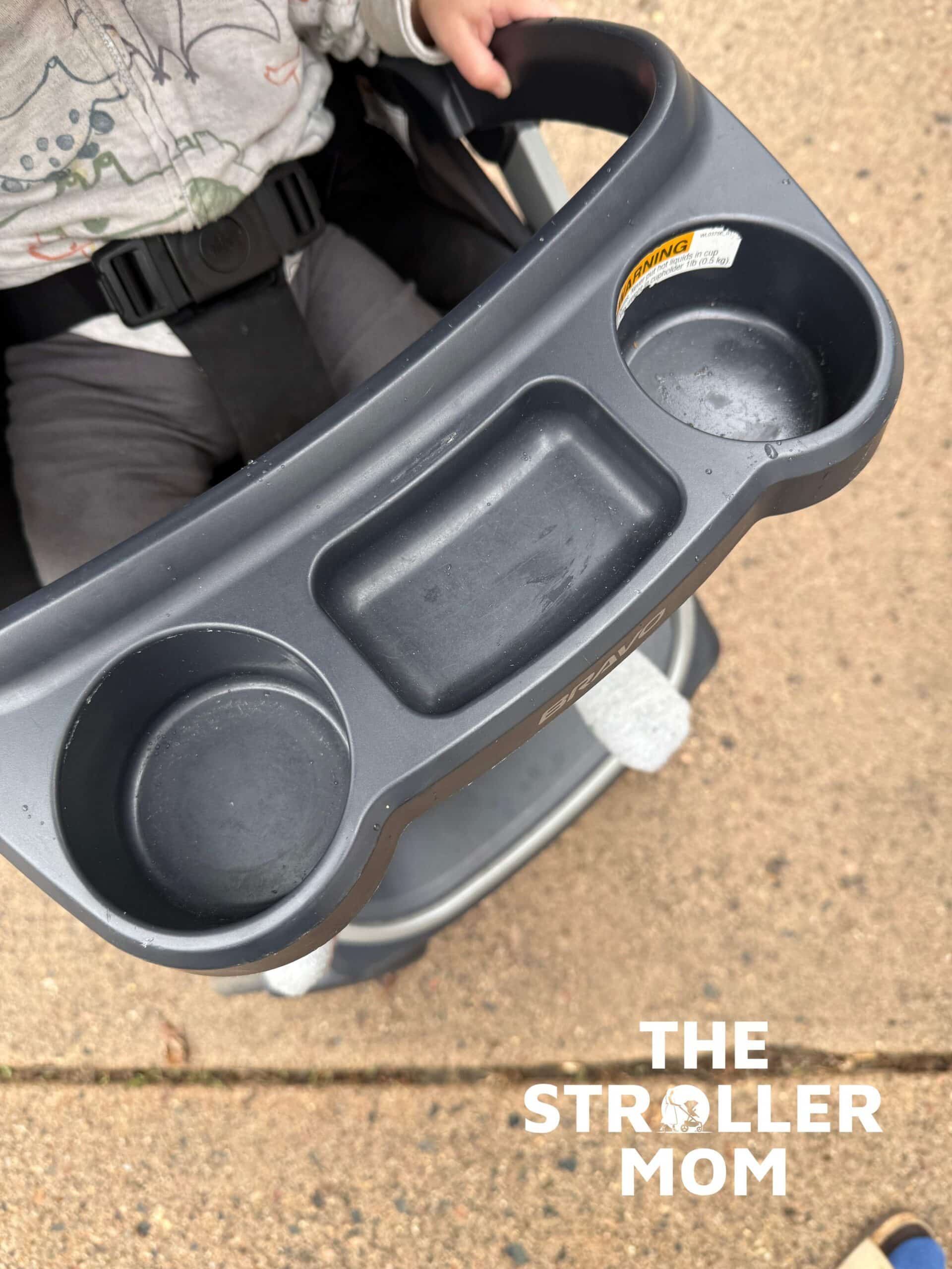 Chicco Bravo child tray with two cup holders